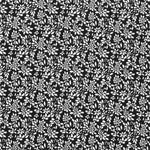 Tela Crepe Marrocain Pétalos Negro - Ribes y Casals