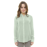 Tela Crepe Marrocain Verde Claro - Ribes y Casals