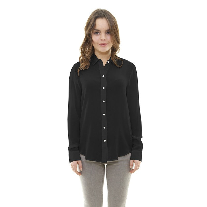 Tela Crepe Muselina Negra - Ribes y Casals