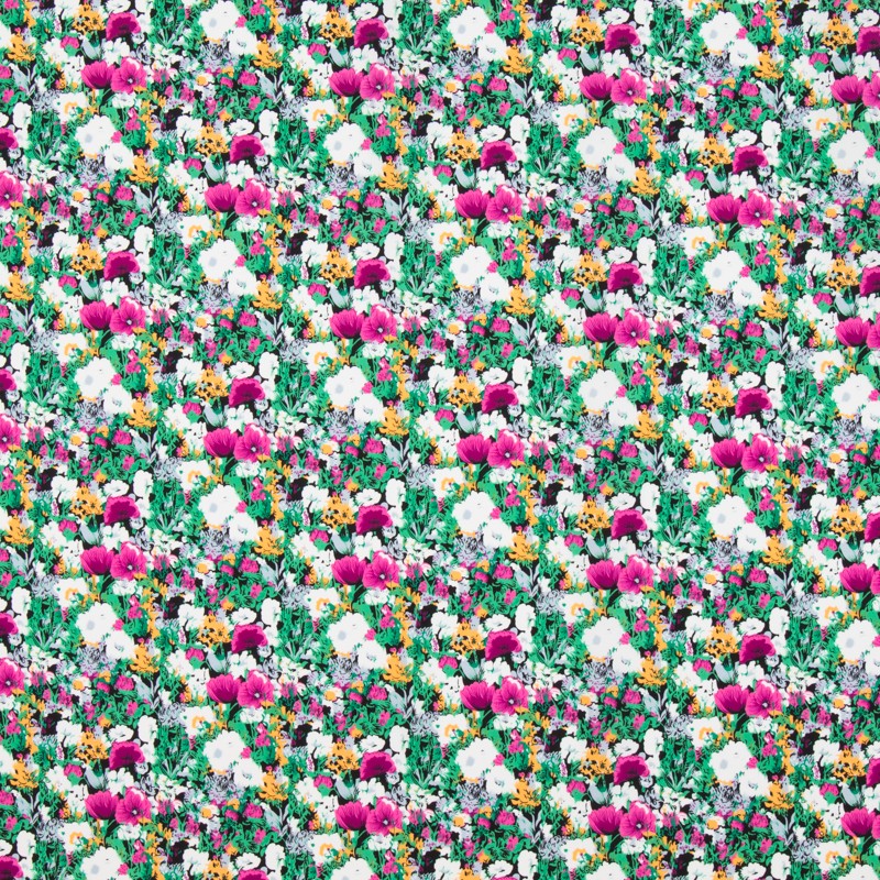 Tela Crepe New Liberty Violeta - Ribes y Casals