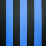 Tela Crepe Rayas Azul - Ribes y Casals