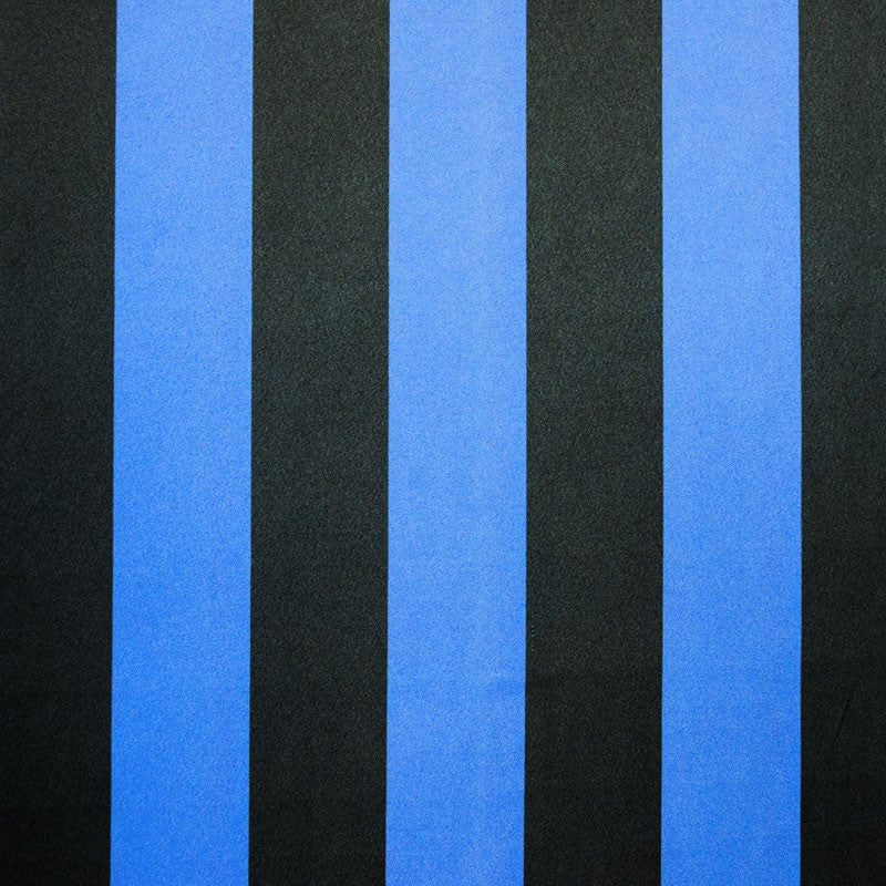 Tela Crepe Rayas Azul - Ribes y Casals