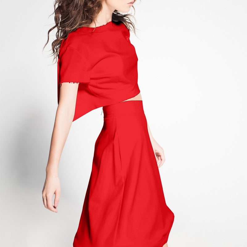 Tela Crepe Roja - Ribes y Casals