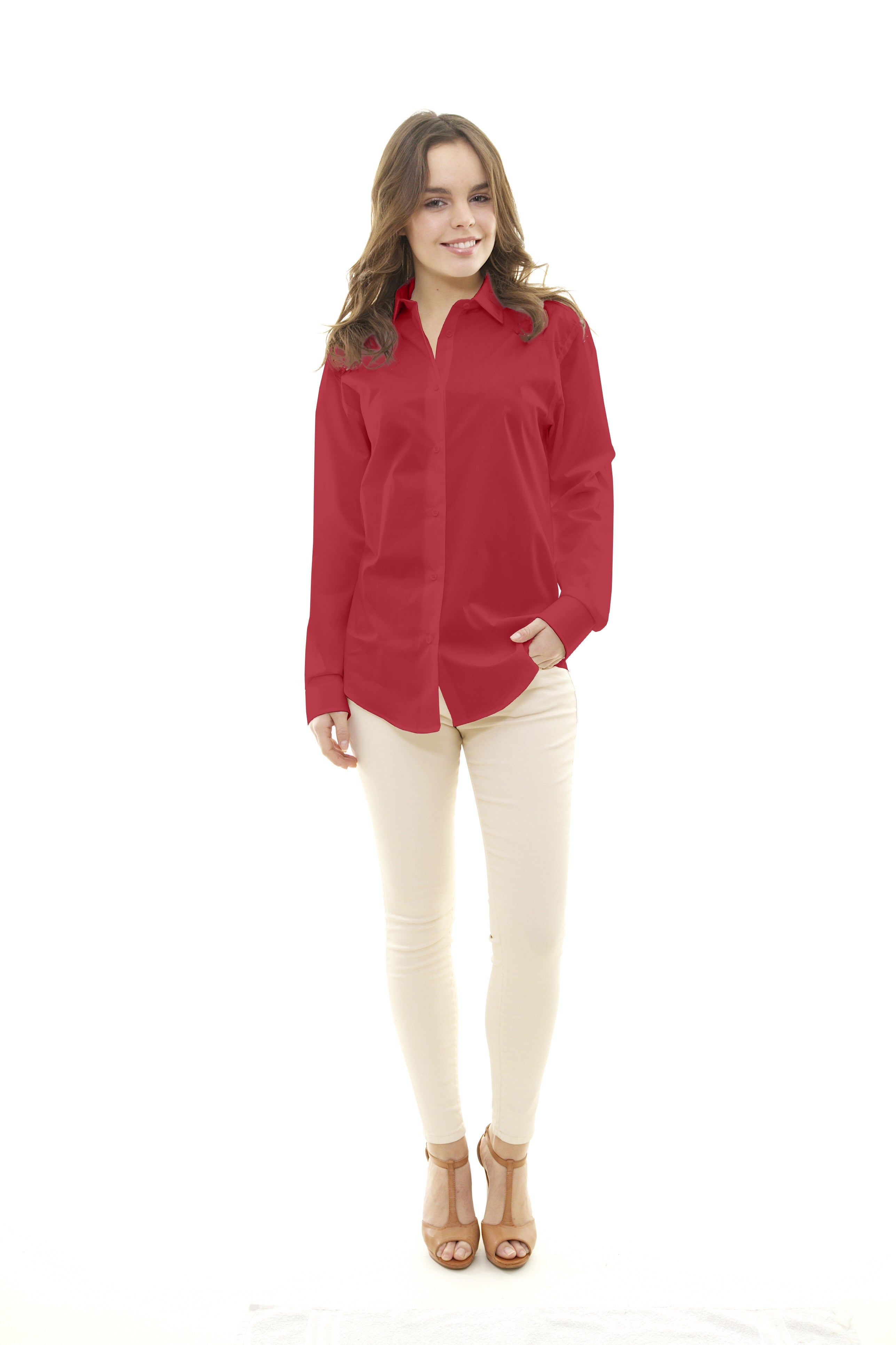 Tela Crepe Rubí Oscuro - Ribes y Casals