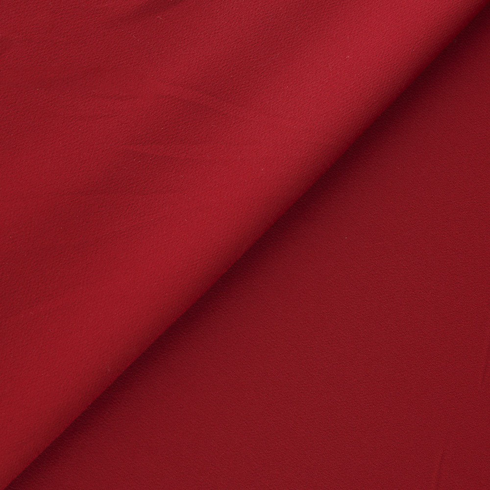 Tela Crepe Rubí Oscuro - Ribes y Casals