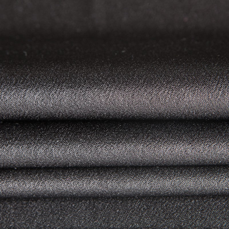 Crepe Satén Negra - Ribes y Casals