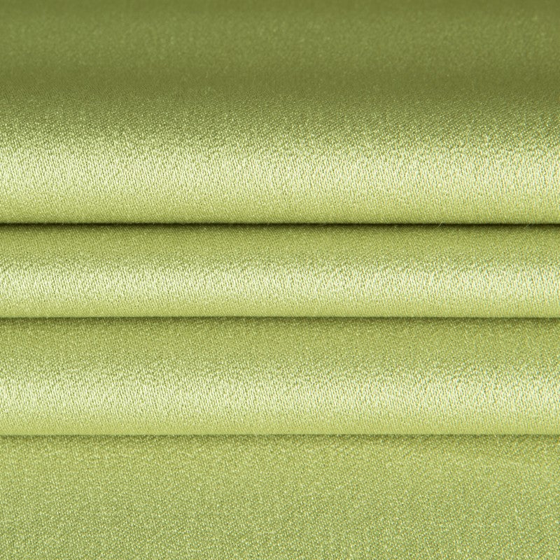 Crepe Satén Verde Doré - Ribes y Casals