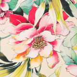 Crepe Tropical Flores Multicolor - Ribes y Casals