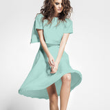 Tela Crepe Verde Agua - Ribes y Casals