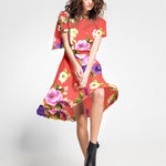 Tela Crepe Zambra Coral - Ribes y Casals