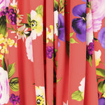 Tela Crepe Zambra Coral - Ribes y Casals