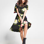 Tela Crepe Zambra Negra - Ribes y Casals