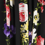 Tela Crepe Zambra Negra - Ribes y Casals