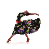 Tela Crepe Zambra Negra - Ribes y Casals