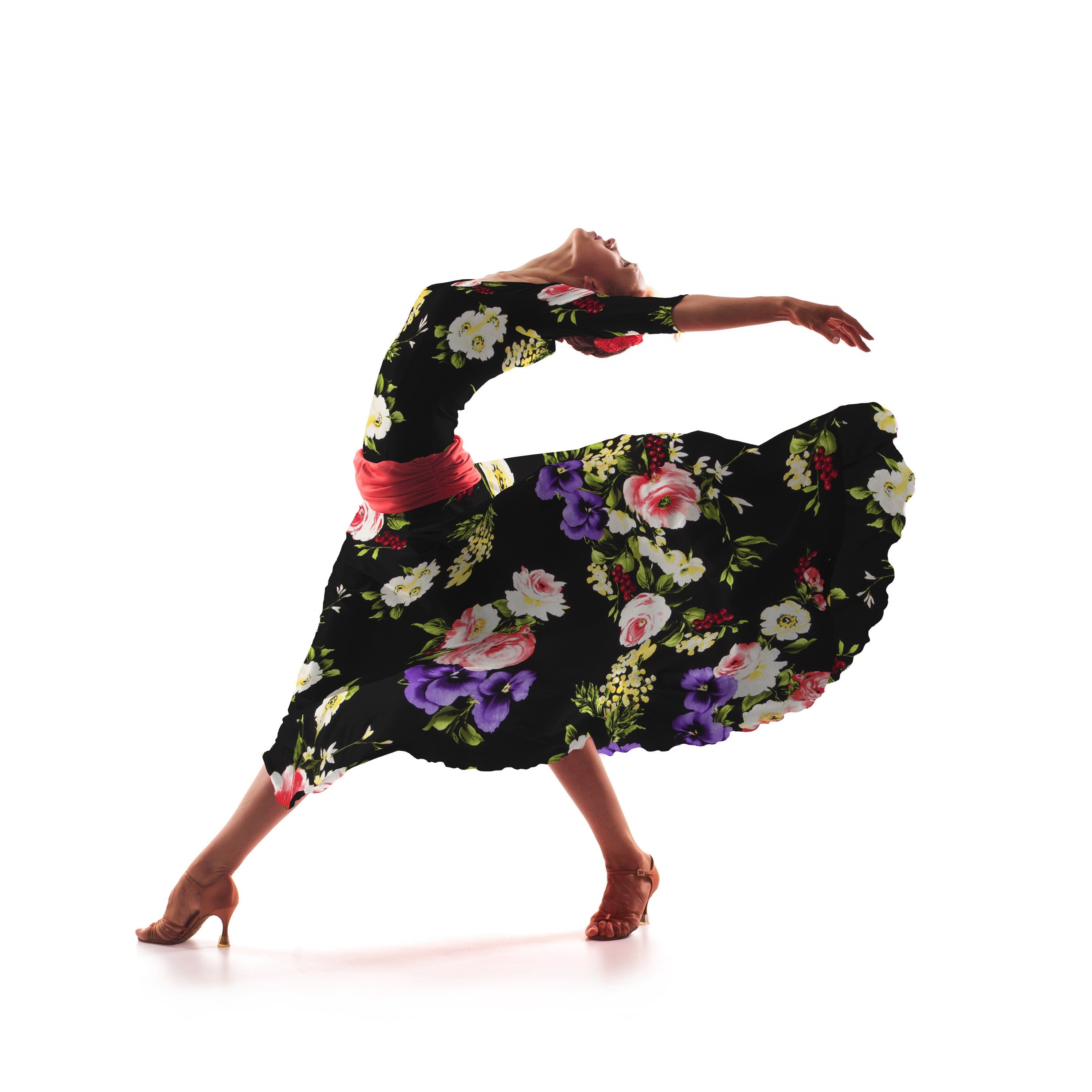 Tela Crepe Zambra Negra - Ribes y Casals