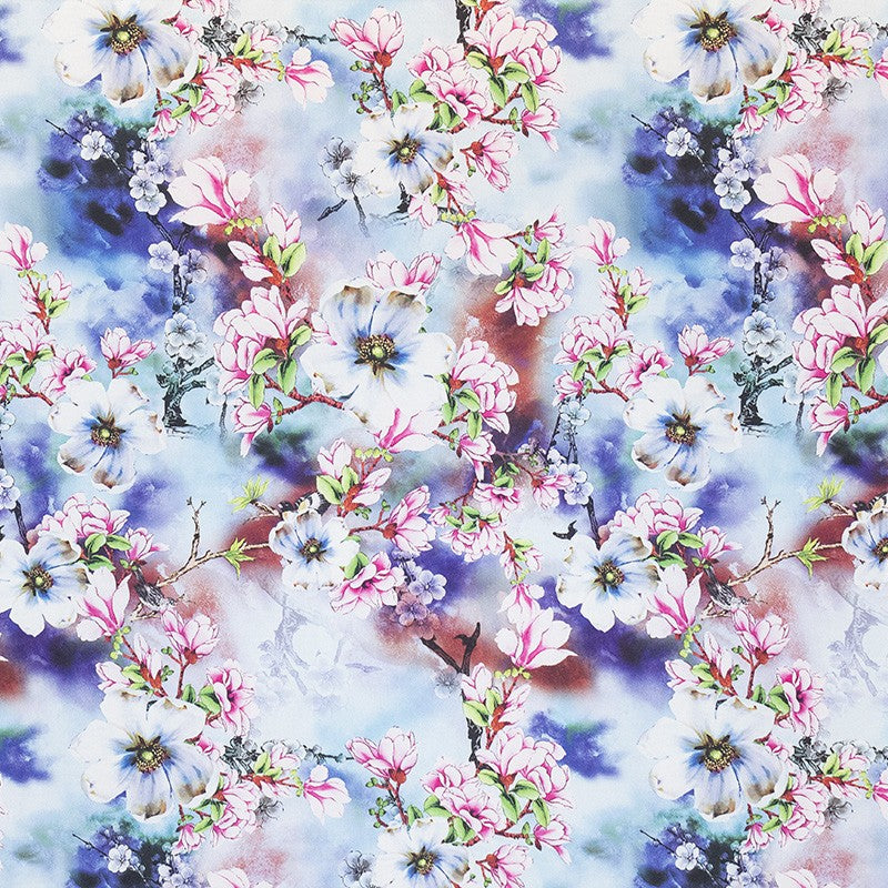 Tela Crespón Japonesa Azul - Ribes y Casals