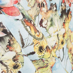 Tela Crespón Pintura Azul - Ribes y Casals