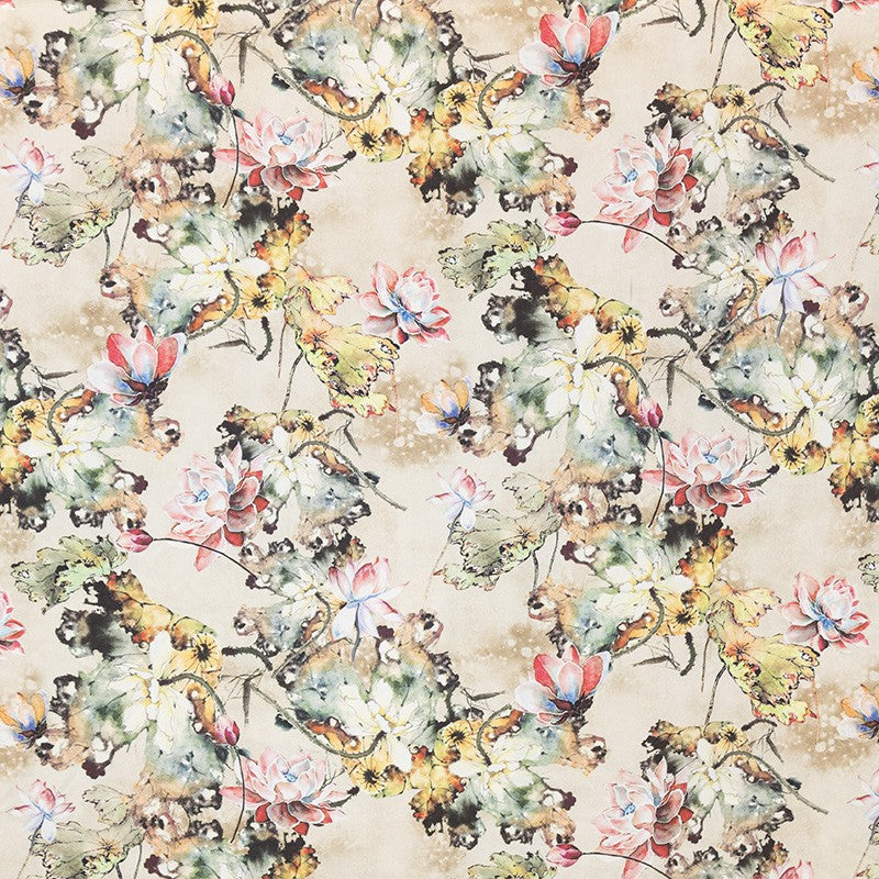 Tela Crespón Pintura Beige - Ribes y Casals