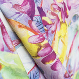 Tela Crespón Tropical Lilas - Ribes y Casals