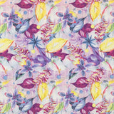 Tela Crespón Tropical Lilas - Ribes y Casals