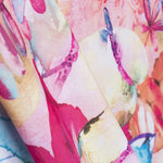 Tela Crespón Tropical Naranja - Ribes y Casals