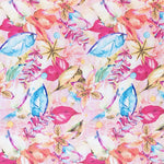 Tela Crespón Tropical Naranja - Ribes y Casals