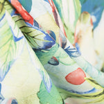 Tela Crespón Tropical Verde - Ribes y Casals