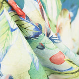 Tela Crespón Tropical Verde - Ribes y Casals