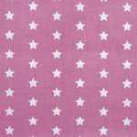Tela de Algodón Estrellas Fondo Rosa - Ribes y Casals