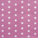 Tela de Algodón Estrellas Fondo Rosa - Ribes y Casals