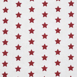 Tela de Algodón Estrellas Roja - Ribes y Casals