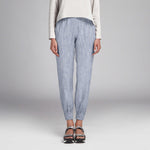 Tela de Lino Milrayas Azul - Ribes y Casals