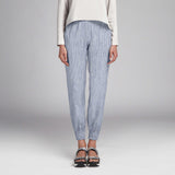 Tela de Lino Milrayas Azul - Ribes y Casals