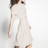 Tela de Lino Oxford Beige - Ribes y Casals