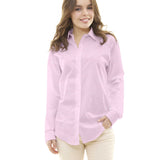 Tela de Lino Oxford Rosa - Ribes y Casals