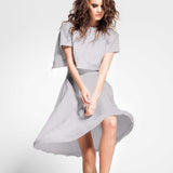 Tela de Lino Rayas Beige - Ribes y Casals