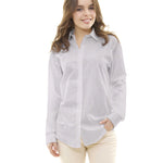 Tela de Lino Rayas Beige - Ribes y Casals