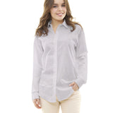 Tela de Lino Rayas Beige - Ribes y Casals