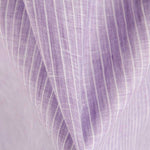 Tela de Lino Rayas Grande Lila - Ribes y Casals