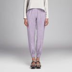 Tela de Lino Rayas Lila - Ribes y Casals