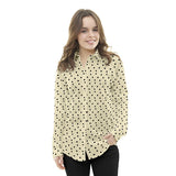 Tela de Lunares Satén Crudo - Ribes y Casals