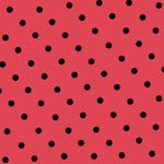 Tela de Lunares Satén Rosa Fuerte - Ribes y Casals