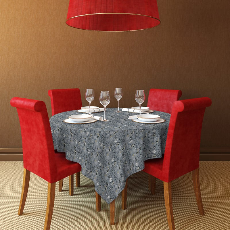 Tela Decorado Navideño Gris - Ribes y Casals