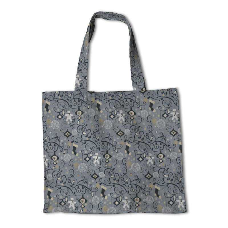 Tela Decorado Navideño Gris - Ribes y Casals