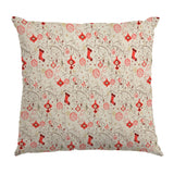 Tela Decorado Navideño Rojo - Ribes y Casals