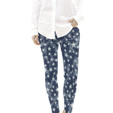 Tela Denim Elástico Stars Azul - Ribes y Casals