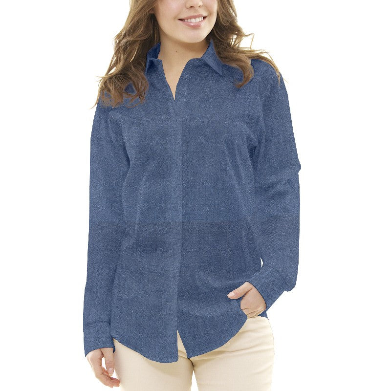 Tela Denim Fina Azulón - Ribes y Casals