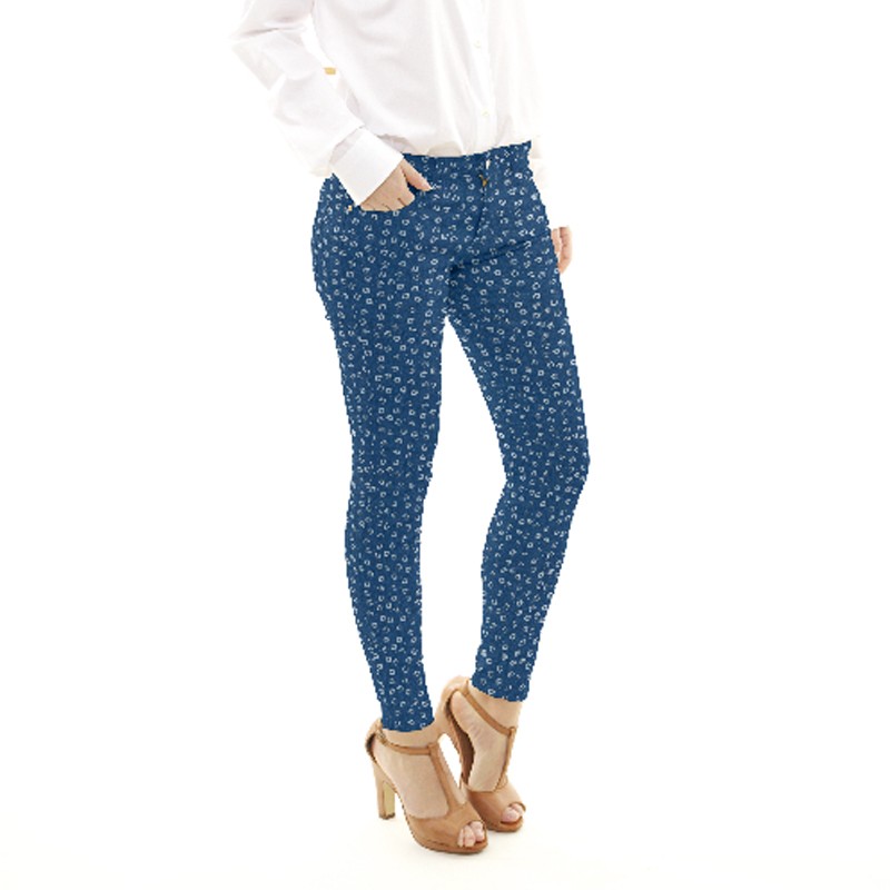 Tela Denim Treboles - Ribes y Casals