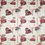 Tela Disney Cars Red Cruda - Ribes y Casals