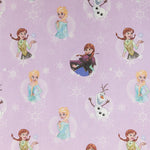 Tela Disney Frozen Malva - Ribes y Casals